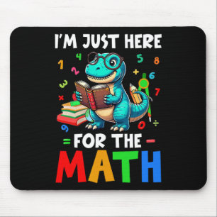 Hier für die Mathe Süße T-Rex Zählzahl Mathe  Mousepad