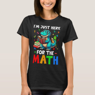 Hier für die Mathe Süße T-Rex Zählzahl Mathe  T-Shirt