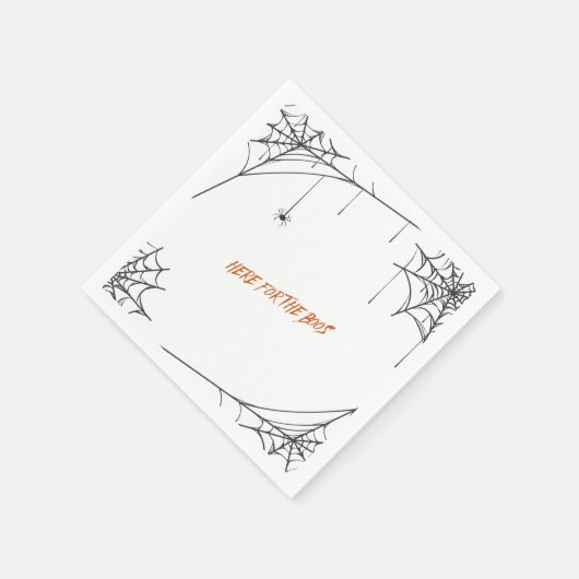 hier für die orangefarbene Serviette (Ecke)