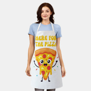 Hier für die Pizza Süße Kawaii-Scheibe Schürze