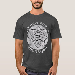 Hier für die Savasana Shavasana Yoga T-Shirt