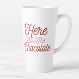 Hier für die Schokolade Milchtasse