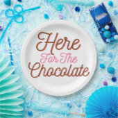 Hier für die Schokolade Pappteller (Party)