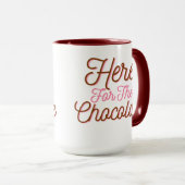 Hier für die Schokolade Tasse (VorderseiteRechts)