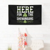 Hier für die Shenanigans Irish Ireland St Patrick Banner (Insitu)