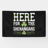 Hier für die Shenanigans Irish Ireland St Patrick Banner (Horizontal)