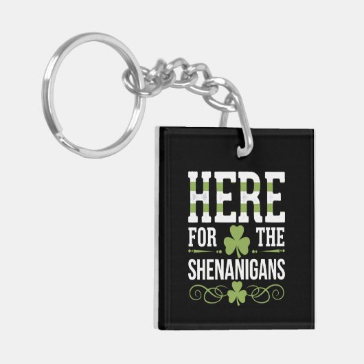 Hier für die Shenanigans Irish Ireland St Patrick Schlüsselanhänger (Vorderseite links)