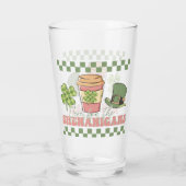 Hier für die Shenanigans - Kaffee in Klee Glas (Rückseite)
