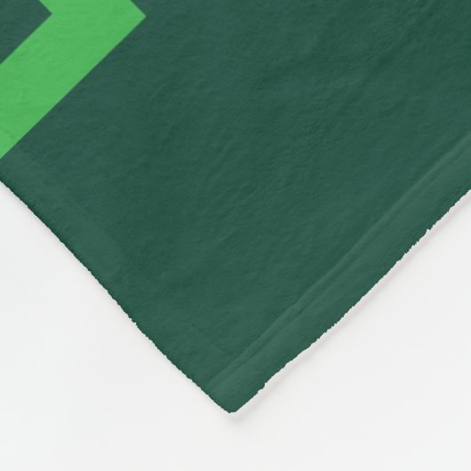 Hier für die Shenanigans Leprechaun Irisch Fleecedecke (Ecke)