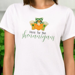 Hier für die Shenanigans St Patricks Leprechaun T-Shirt