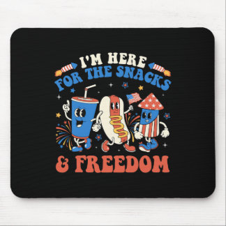 Hier für die Snacks und Freedom Boy Girl Kind 4. Mousepad