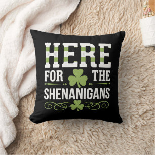 Hier für die Streiche Irisch Irland St. Patrick Kissen