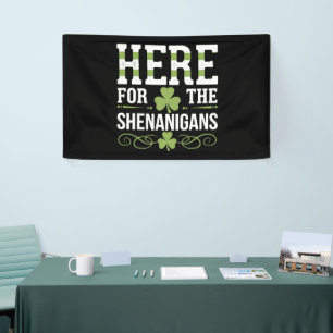 Hier für die Streiche Irische Irland St. Patrick Banner