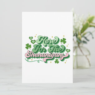 Hier für die Streiche St. Patrick's Day Feiertagskarte