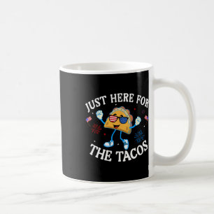Hier für die Tacos Sungles Funny 4. Juli USA Kaffeetasse