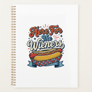Hier Für Die Würstchen Vintage Hot Dog Shirt_1 Planer