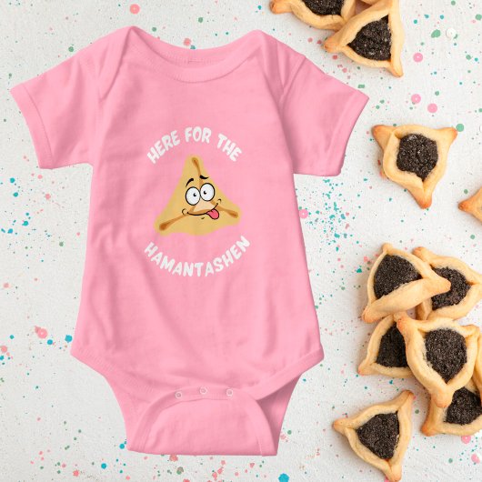 Hier für Hamantashen Purim Baby Strampler
