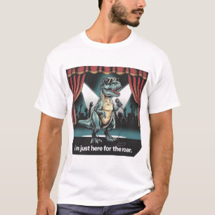 Hier für Roar - Retro Dinosaurier T-Shirt