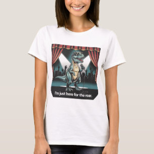 Hier für Roar - Retro Dinosaurier T-Shirt