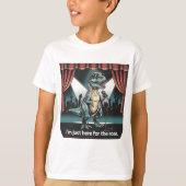 Hier für Roar - Retro Dinosaurier T-Shirt (Vorderseite)