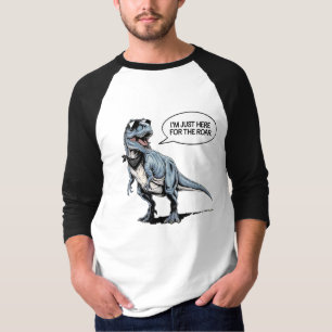 Hier für Roar - Retro Dinosaurier T-Shirt