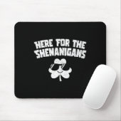 Hier für Shenanigans Funny St Patricks Day Men Win Mousepad (Mit Mouse)