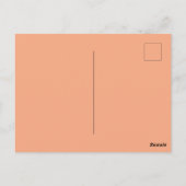 Hier für Sie Grußkarte Postkarte (Rückseite)