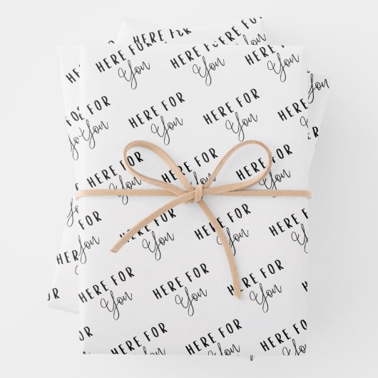 Hier für Sie Papierblätter Geschenkpapier Set (Beispiel)