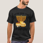 Hier für Sufganiyot Funny Chanukah Hanukkah Je T-Shirt<br><div class="desc">Hier für das Sufganiyot Funny Chanukah Hanukkah jüdisches Geschenk</div>