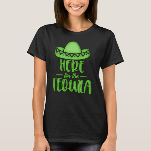 Hier für Tequila Limon Neon Green Fiesta T-Shirt (Vorderseite)