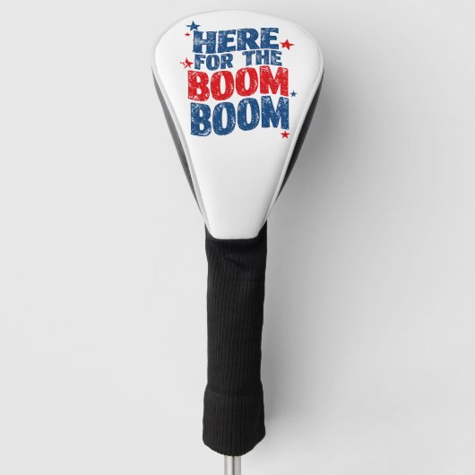 Hier für The Boom 4. Juli Patriotic Golf Headcover (Vorderseite)