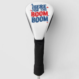 Hier für The Boom 4. Juli Patriotisch  Golf Headcover