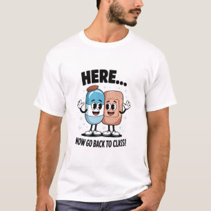 Hier Gehen Sie Jetzt Zurück In Den Unterricht Schu T-Shirt