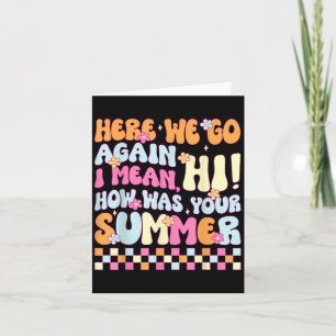 Hier gehen wir wieder Gemein Hallo, wie war dein S Karte
