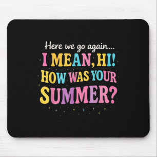 Hier gehen wir wieder Gemein Hallo, wie war dein S Mousepad