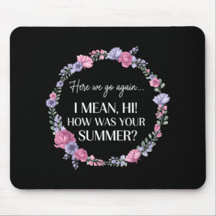 Hier gehen wir wieder Gemein Hallo, wie war dein S Mousepad