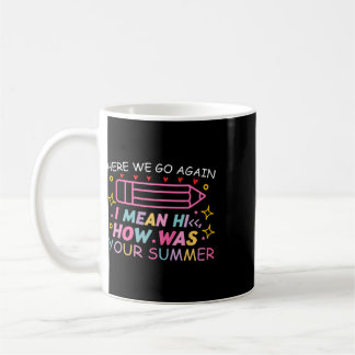 Hier geht's wieder los, ich meine, hallo, wie war kaffeetasse