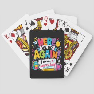 Hier geht's wieder los, ich meine, willkommen zurü spielkarten