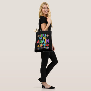 Hier geht's wieder los, ich meine, willkommen zurü tasche