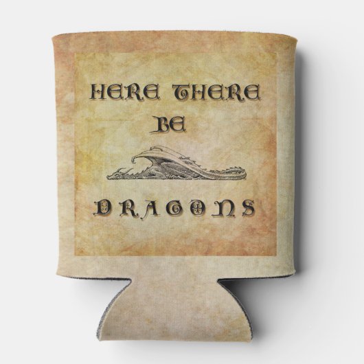 Hier gibt es Drachen Cooler Dosenkühler (Rückseite)