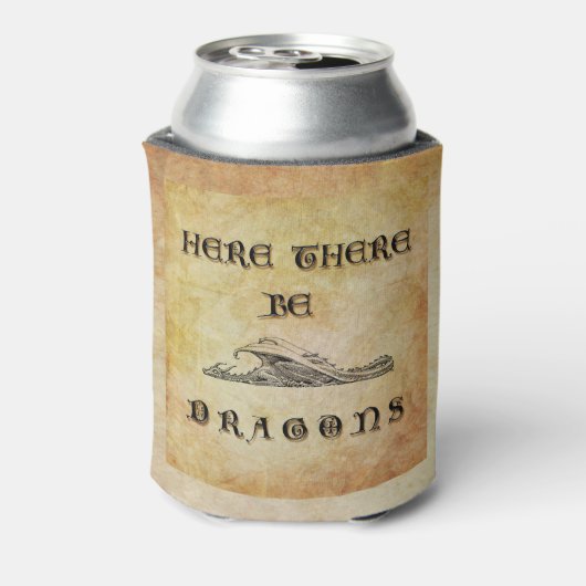 Hier gibt es Drachen Cooler Dosenkühler (Kanne Rückseite)