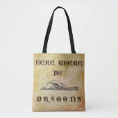 Hier gibt es Drachen Tasche (Vorderseite)