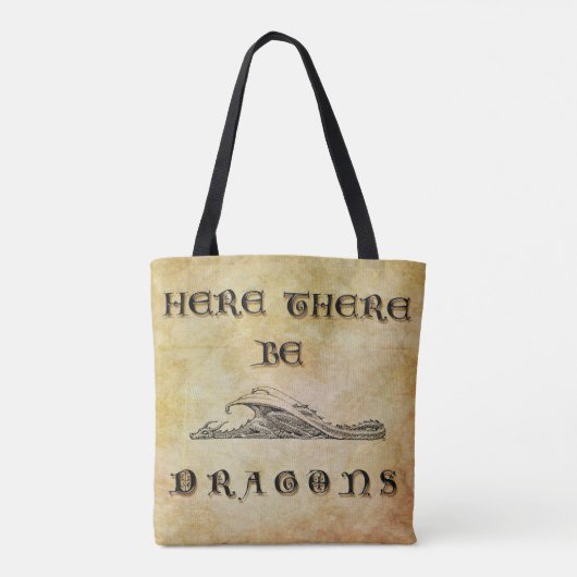 Hier gibt es Drachen Tasche (Rückseite)