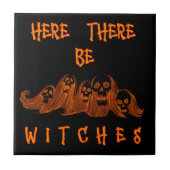 Hier gibt es Hexen Keramik Tile Fliese (Vorderseite)