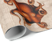 Hier gibt es Monster Geschenkpapier (Rolleneckpunkt)