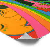 HIER GIRAFFE 11X17 DRUCKEN POSTER (Ecke)