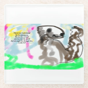 hier glasuntersetzer