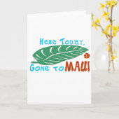 Hier heute geht es zu Maui Tshirt Karte (Gelbe Blume)
