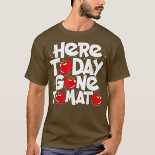 Hier heute Gone Tomato ein lustiges Pflanze-basier T-Shirt