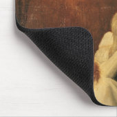 Hier ich und Sorge Sit Mousepad (Ecke)